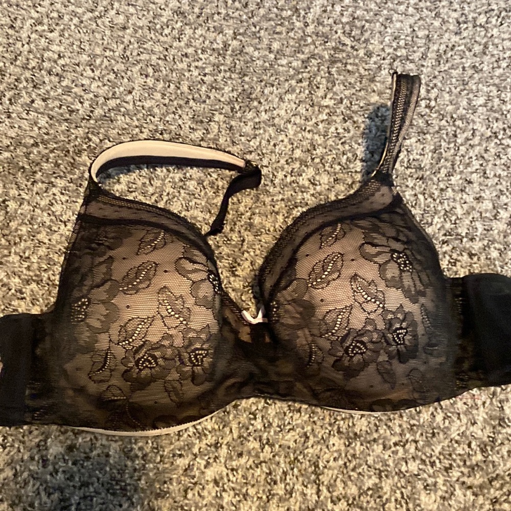 Cacique Black Lace Bra - Picture 1 of 5